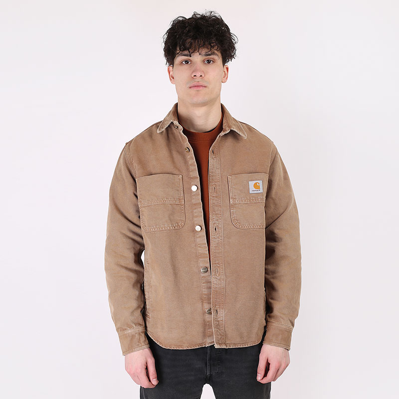 Мужская рубашка Carhartt WIP Glenn Shirt Jac (I028662)  - цена, описание, фото 3